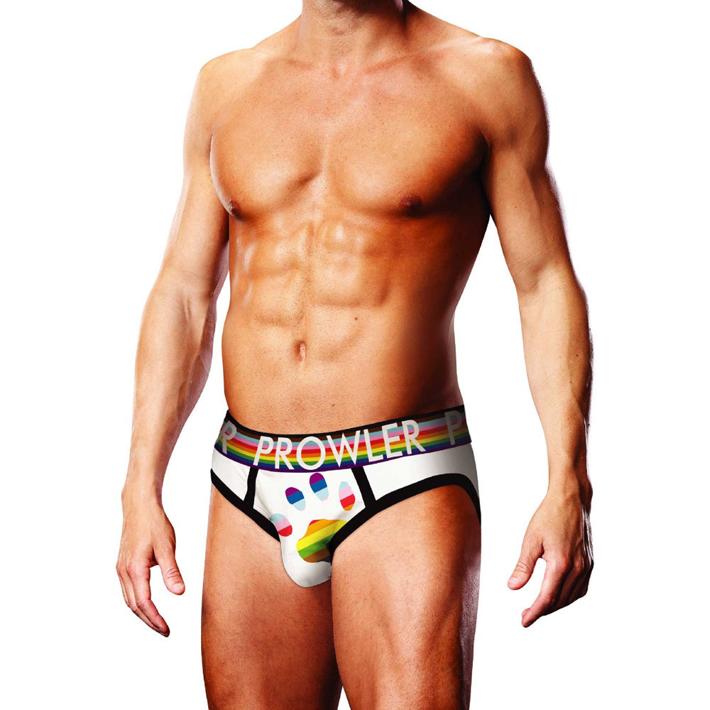 Prowler Oversized Paw Brief White L