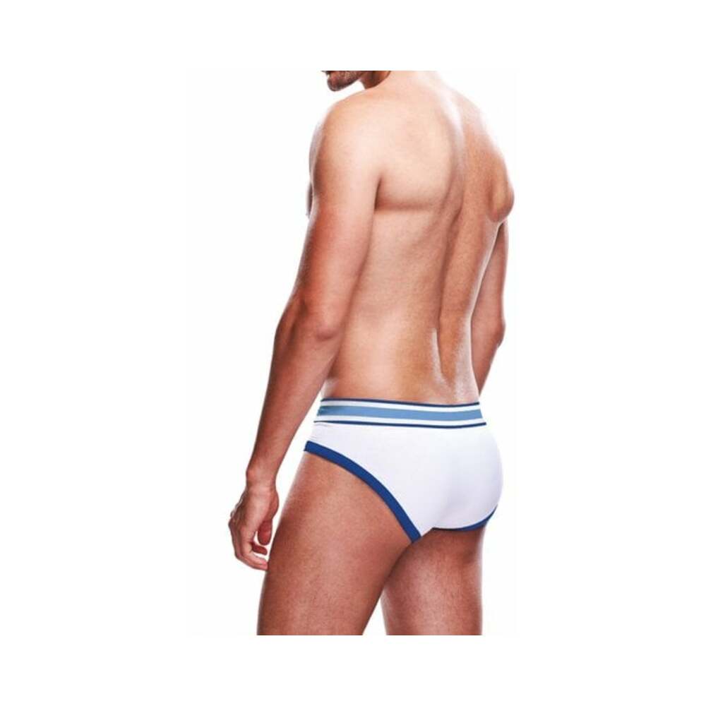 Prowler Brief White/Blue M