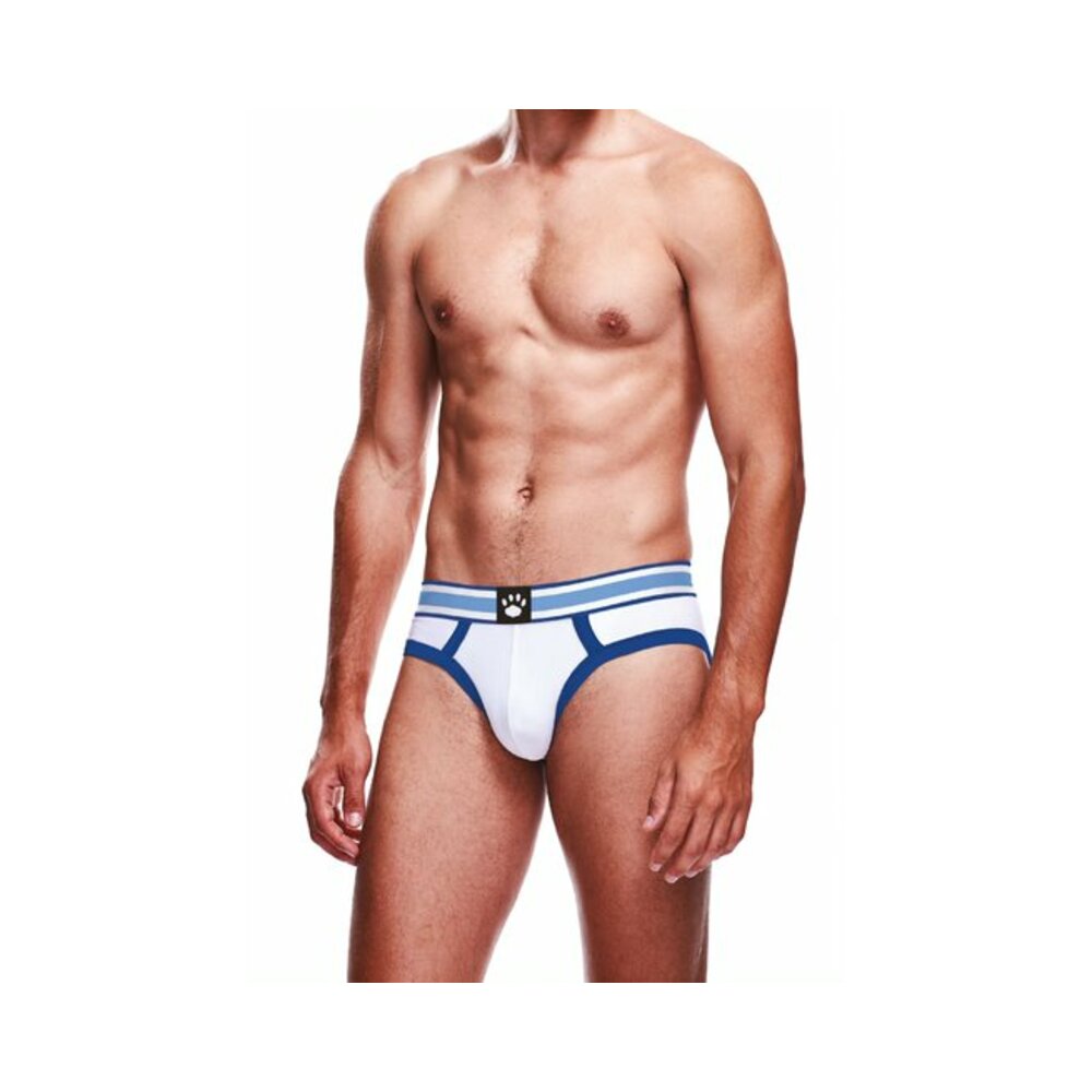 Prowler Brief White/Blue XL