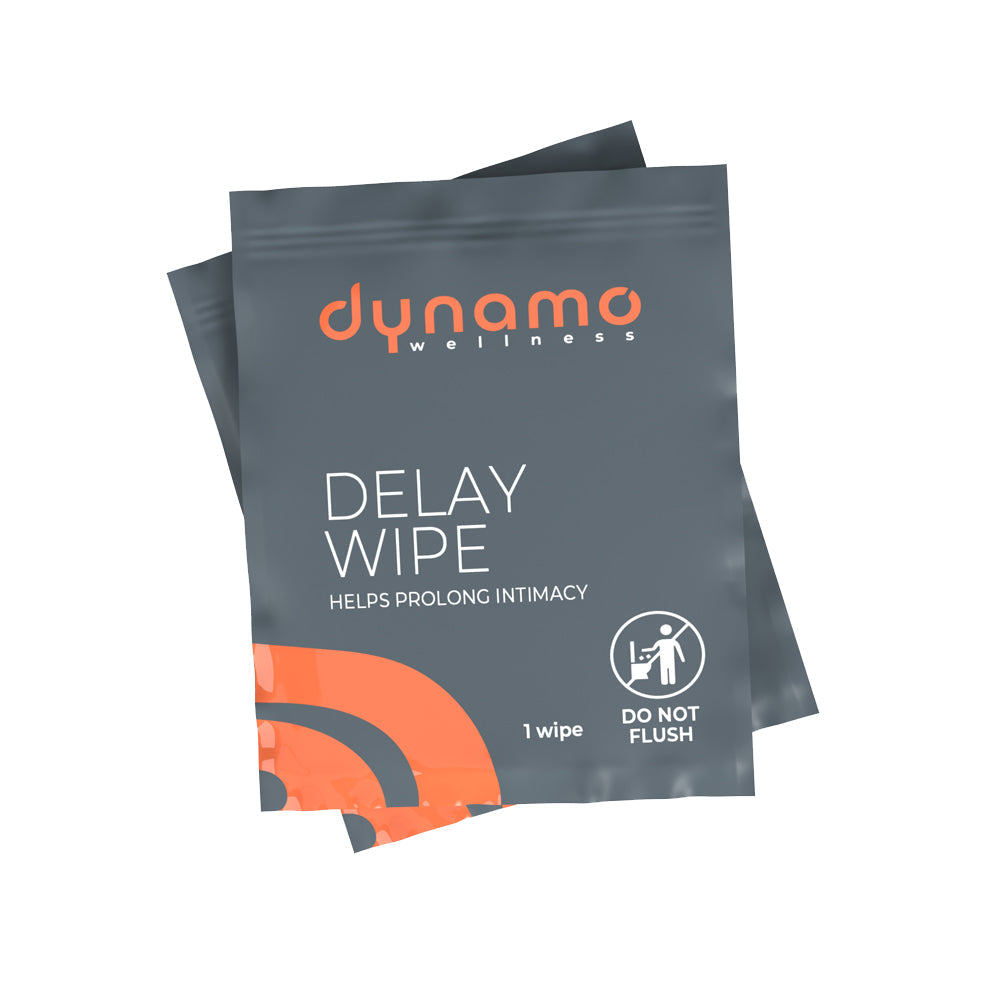 Dynamo Wellness Delay Wipe 4% Candy Bowl of 144