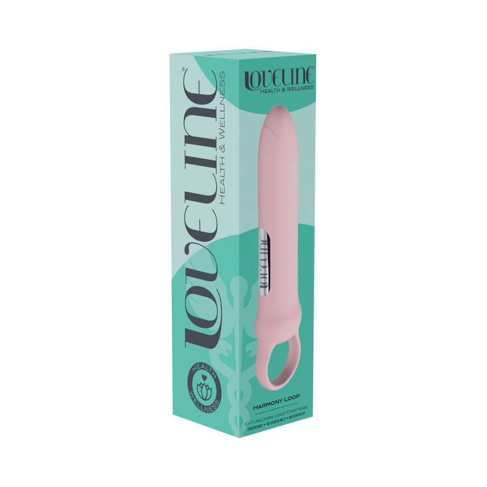 LoveLine Harmony Loop Grip Vibe Liquid Silicone 20-Piece Display