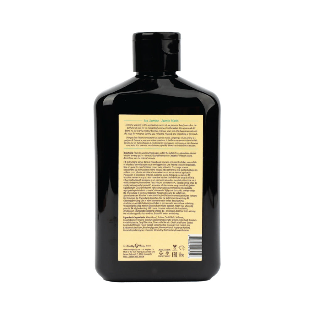 Earthly Body At Night Aphrodisiac Bubble Bath Sea Jasmine 8.4 oz.
