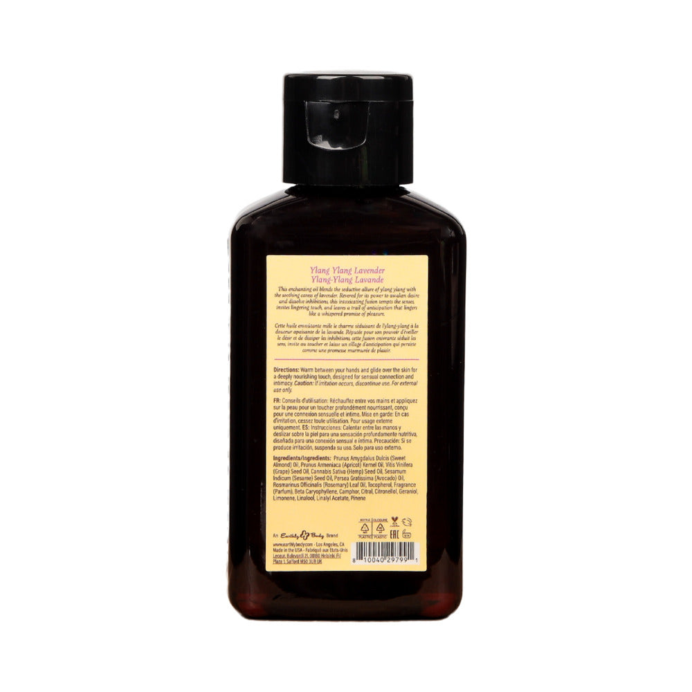 Earthly Body At Night Aphrodisiac Massage Oil Ylang Ylang Lavender 2 oz.