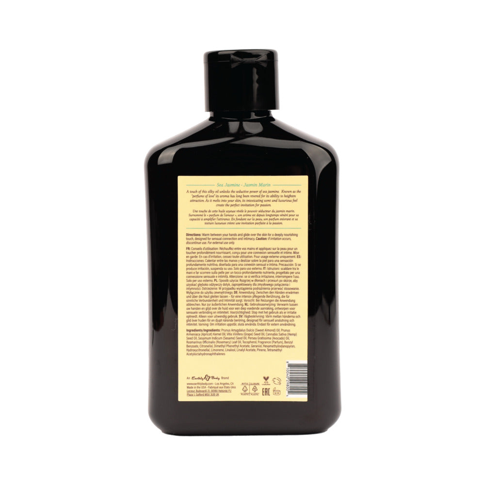 Earthly Body At Night Aphrodisiac Massage Oil Sea Jasmine 8.4 oz.