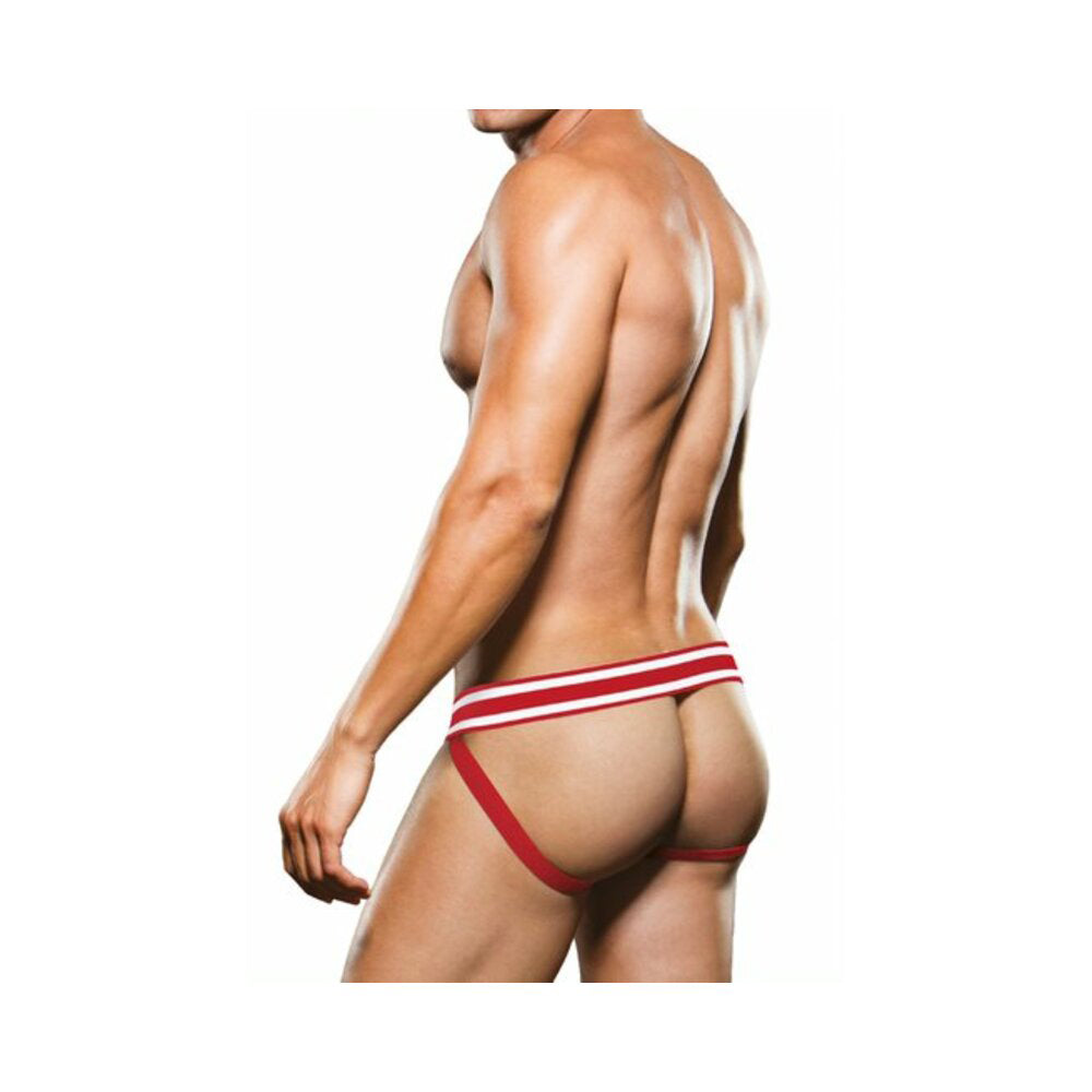 Prowler Jock Strap White/Red 2XL