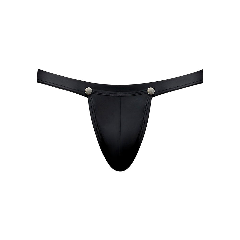 Male Power Oh Snap! Snap Off Jock Black L/XL