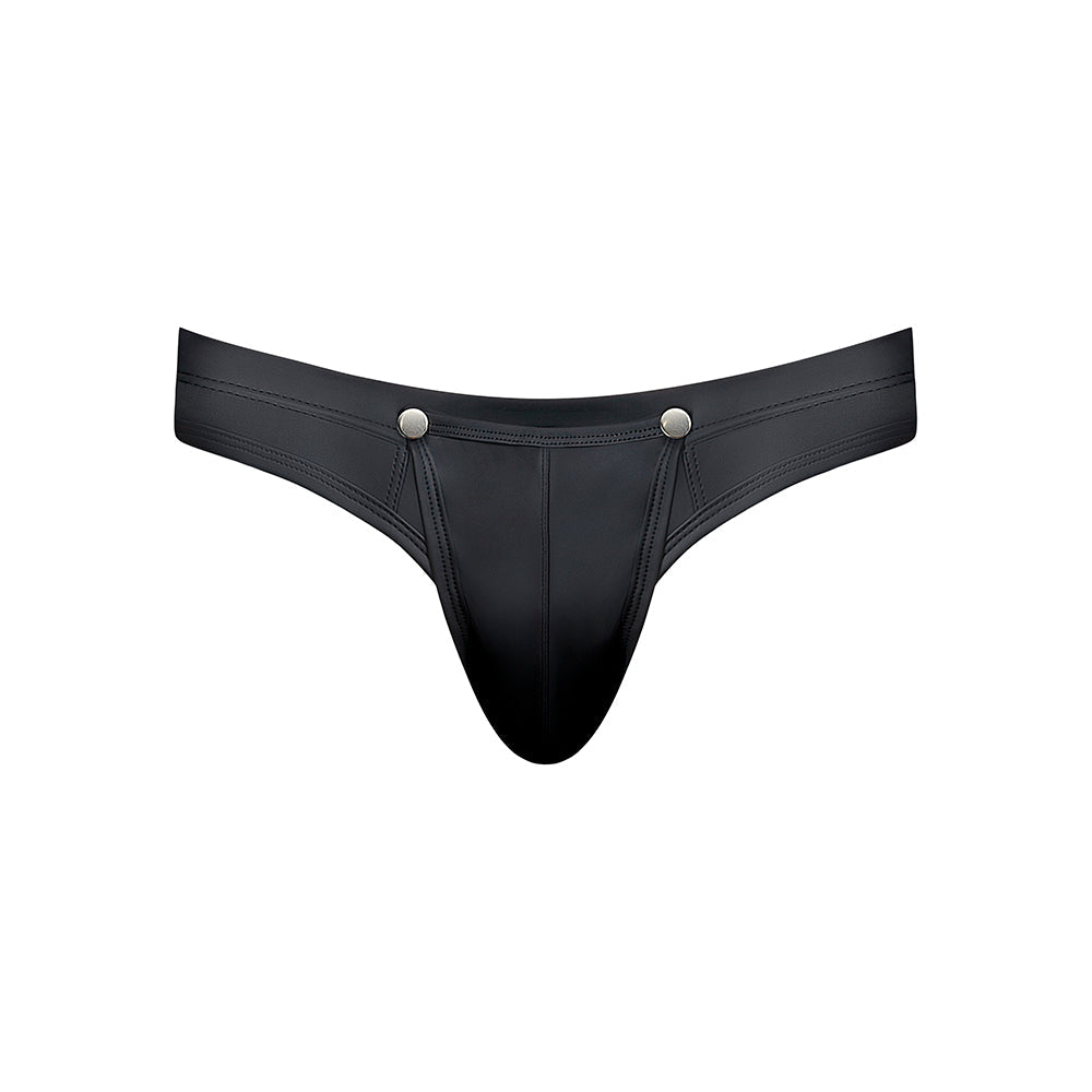 Male Power Oh Snap! Snap off Thong Black S/M