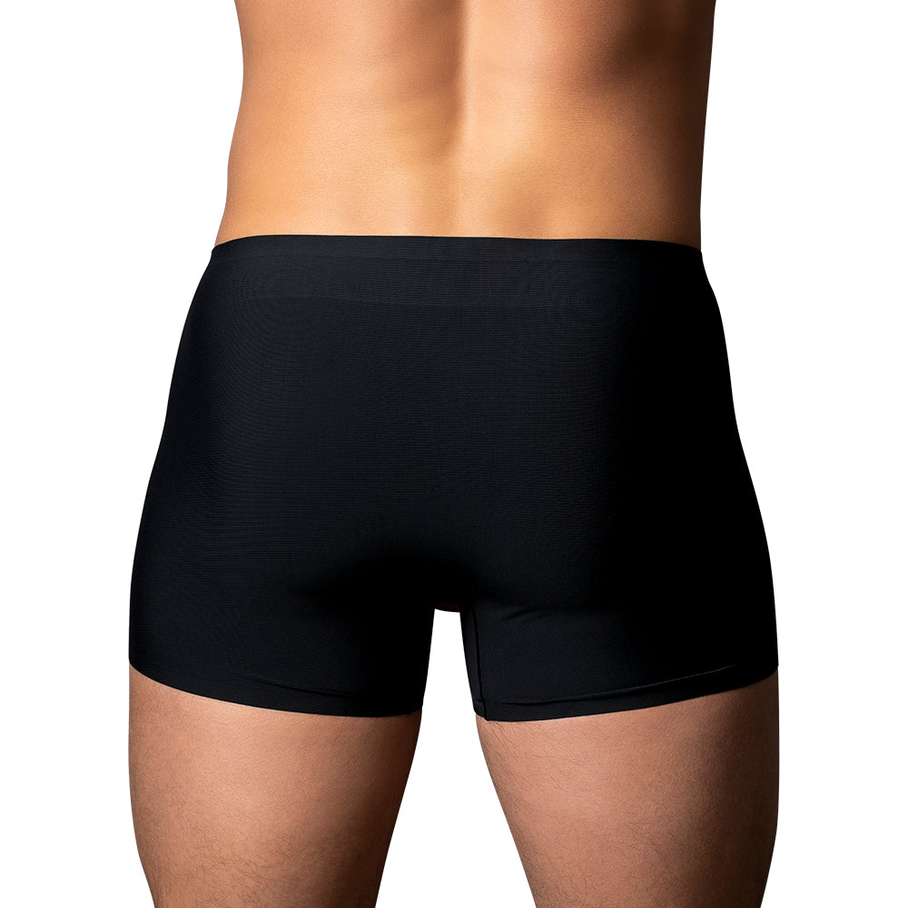 Male Power Hot Mesh Pouch Short Black/Red L