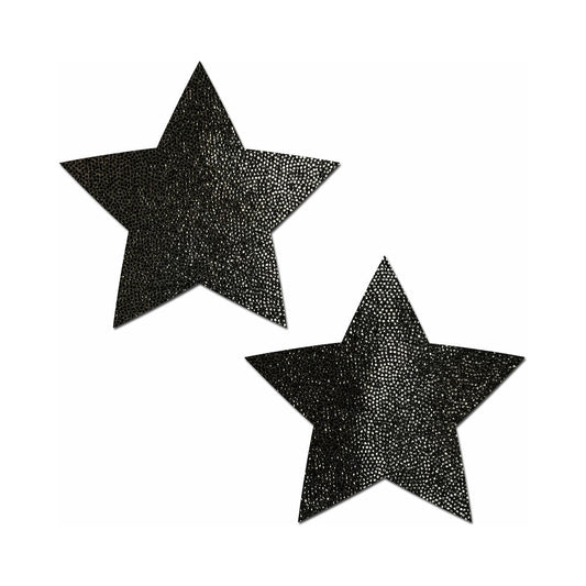 Pastease Everyday Reusable: Liquid Black Star Pasties
