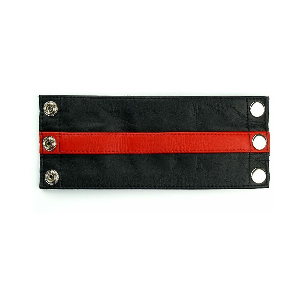 Prowler RED Leather Wrist Wallet Black/Red L
