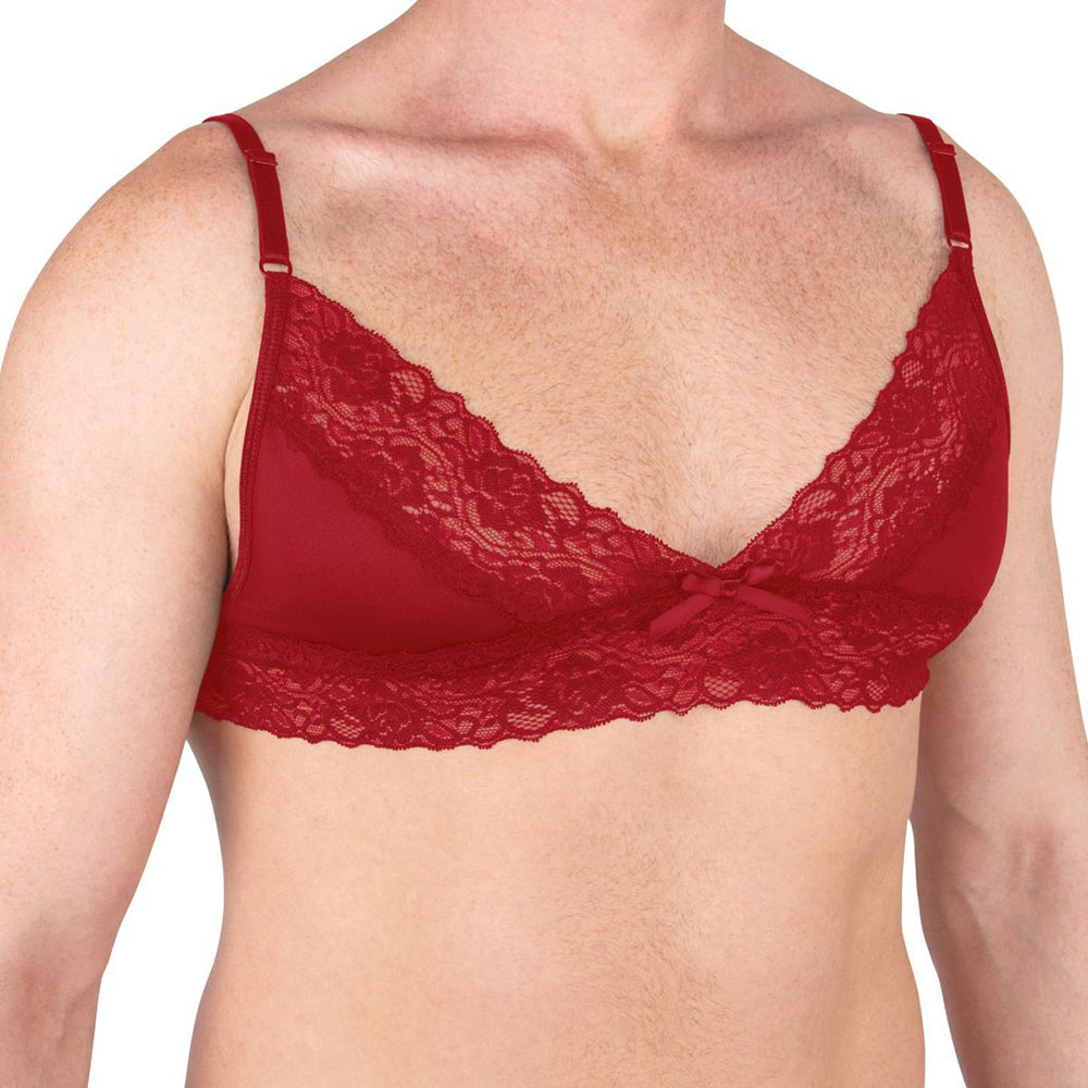 Prowler Lace Bra Red L