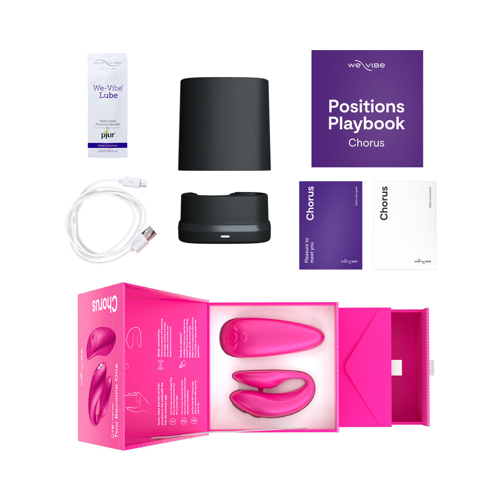 We-Vibe Chorus Couples Vibrator Cosmic Pink