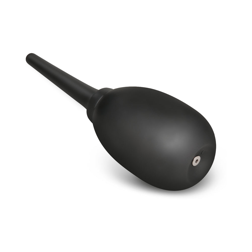 b-Vibe Flexible Silicone Anal Douche Black