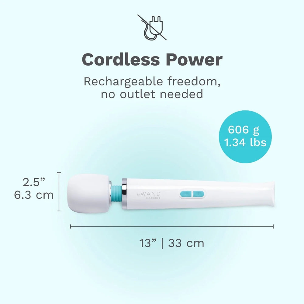 Le Wand Classique Rechargeable Wand Massager