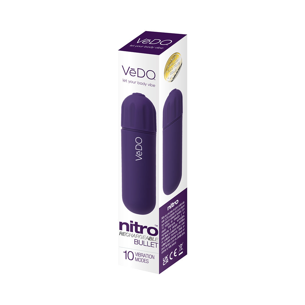 VeDO Nitro Rechargeable Bullet Vibe Assort 16 Pc Display