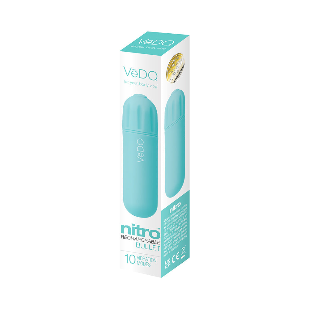 VeDO Nitro Rechargeable Bullet Vibe Assort 16 Pc Display