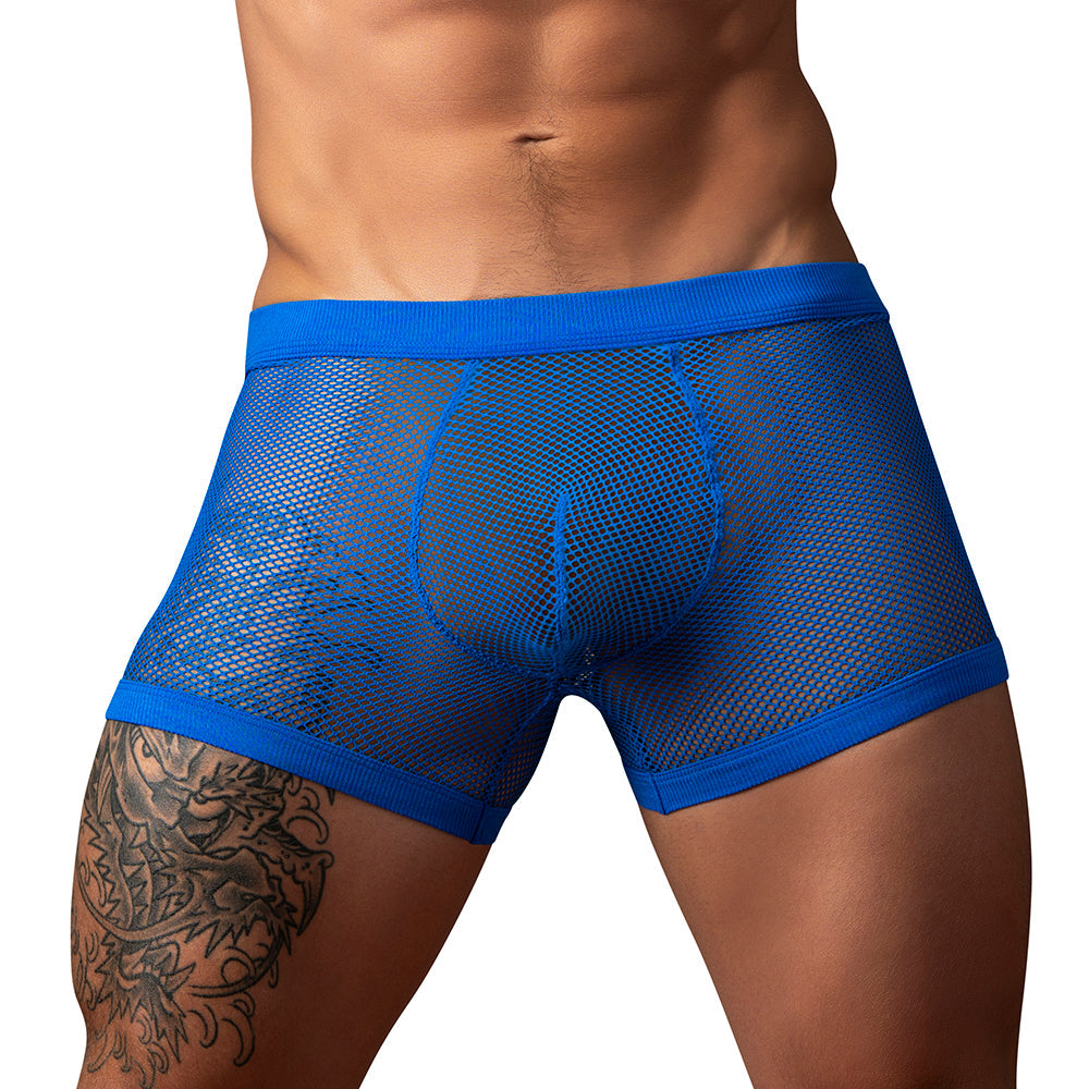 Male Power Fishnet 2.0 PCH Short Royal L