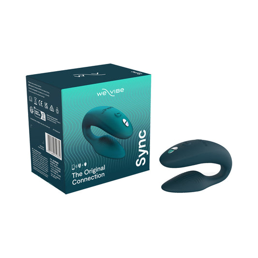 We-Vibe Sync 2 Rechargeable Remote Control Couples Vibrator Green Velvet - product photo