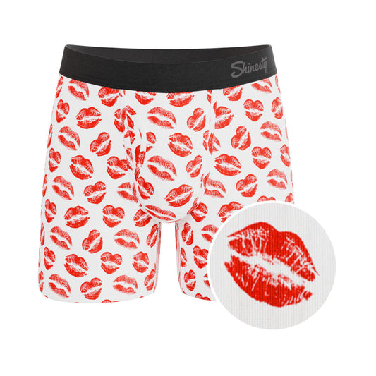 Shinesty The Pucker Up Lipstick Kiss Ball Hammock Pouch Underwear with Fly M