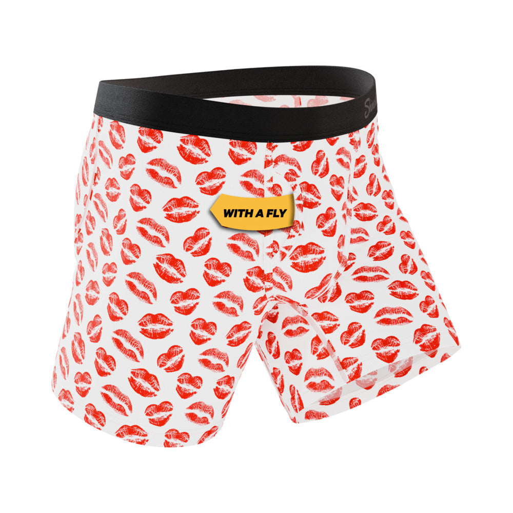 Shinesty The Pucker Up Lipstick Kiss Ball Hammock Pouch Underwear with Fly M