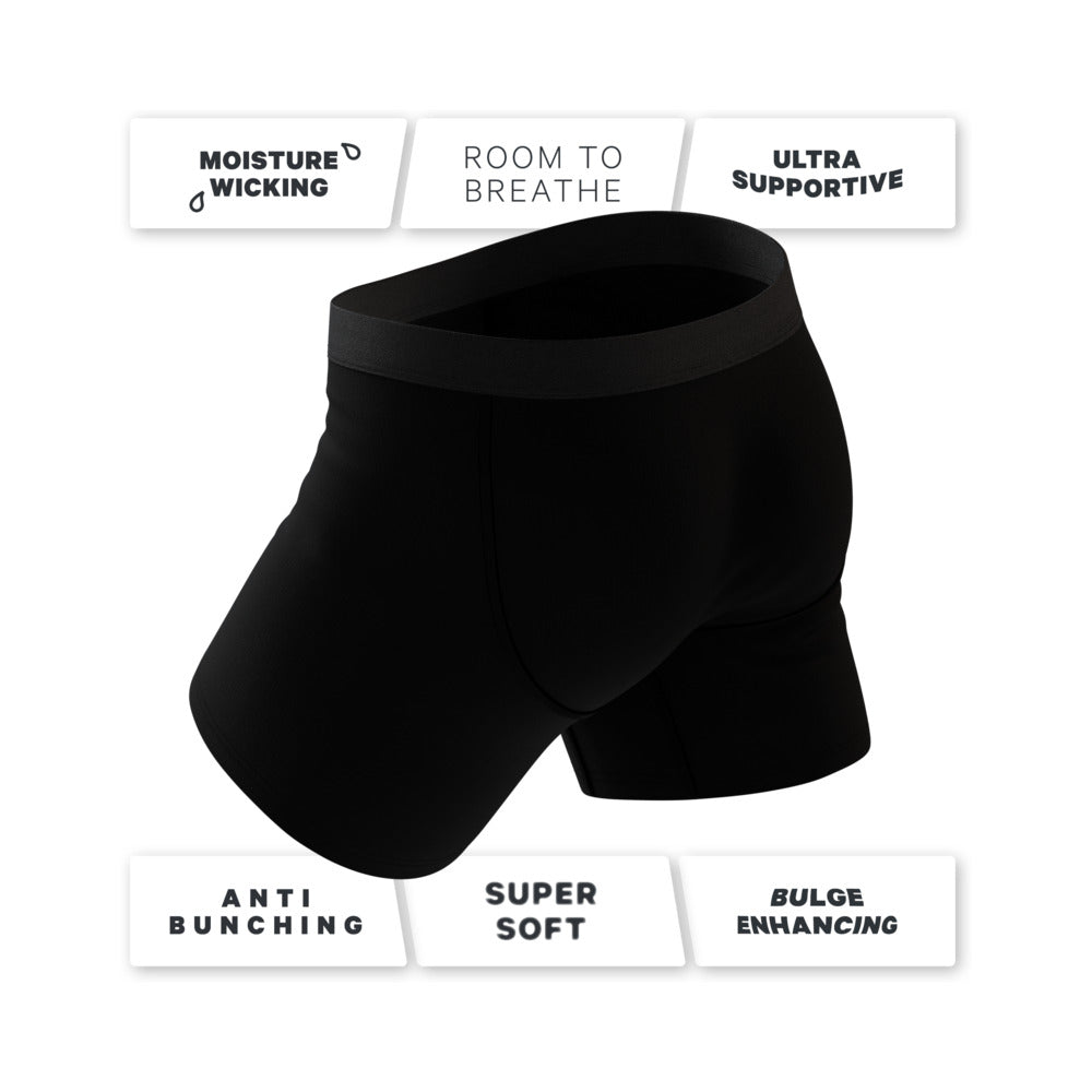 Shinesty The Rear View Size Warning Ball Hammock Pouch Underwear M