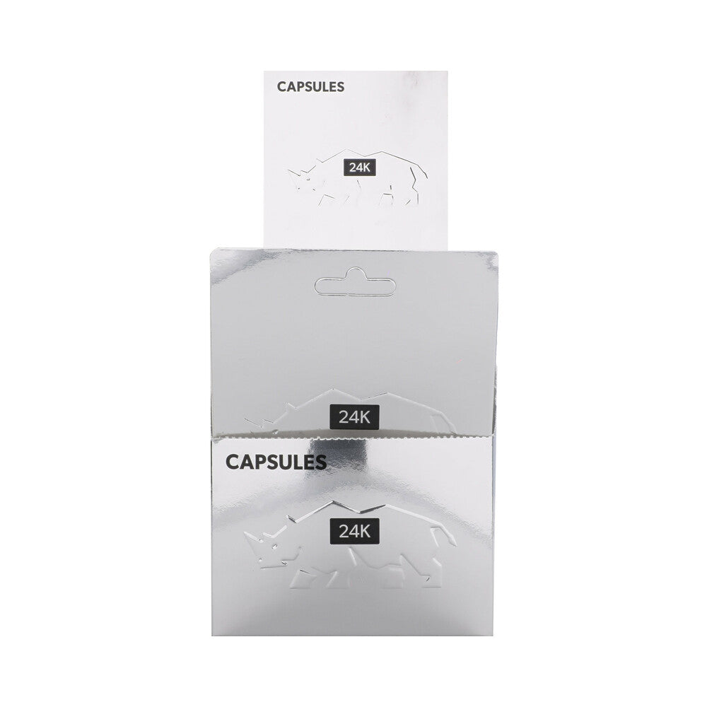 Rhino 24K Capsules 24-Pack Display