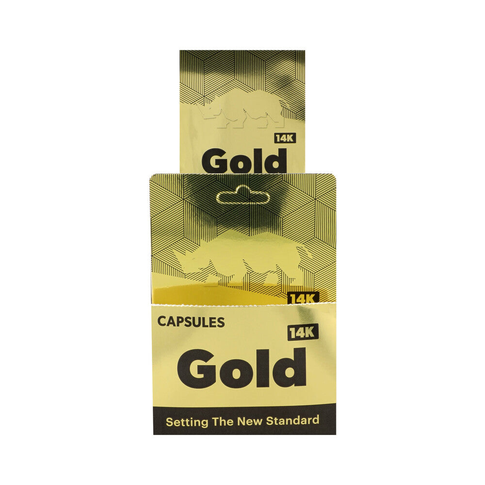 Rhino Gold 14K Capsules 24-Pack Display