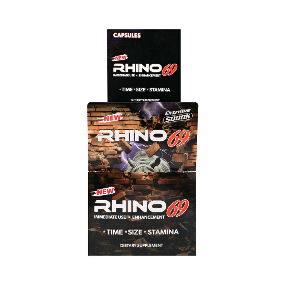 Rhino 69 Capsules 24-Pack Display
