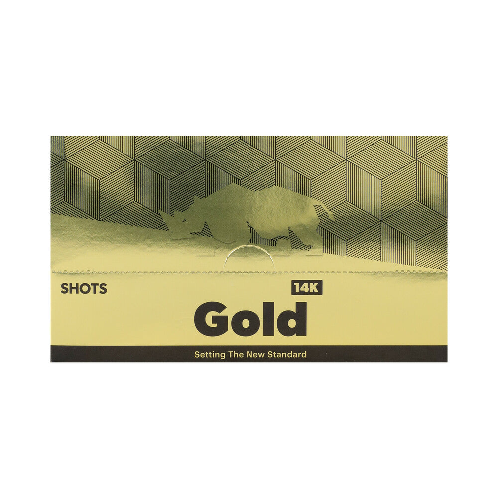Rhino Gold 14K Liquid Shots 2 oz. Bottles 12-Pack Display