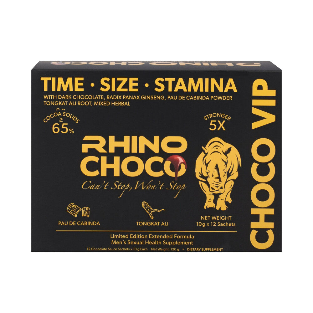 Rhino Choco 5 x Stronger 12-Pack Display