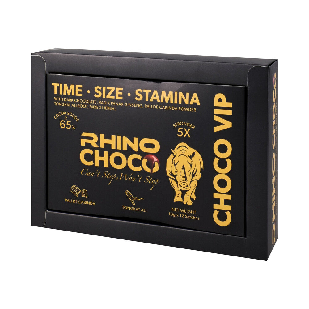 Rhino Choco 5 x Stronger 12-Pack Display