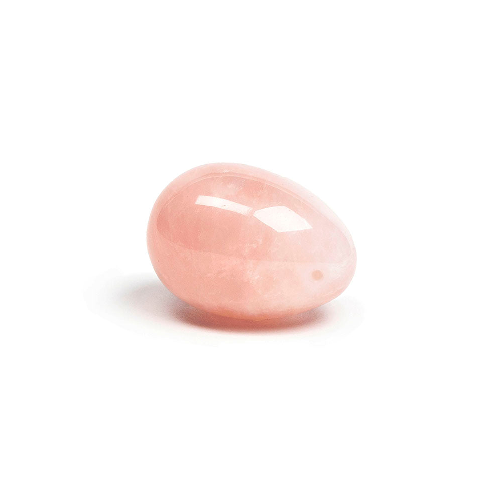 Chakrubs Heart Yoni Egg Rose Quartz (drilled)