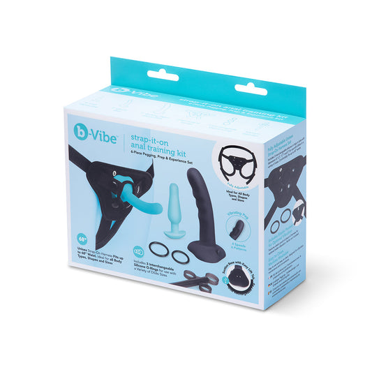 b-Vibe Strap-It-On Anal Training Kit - product photo