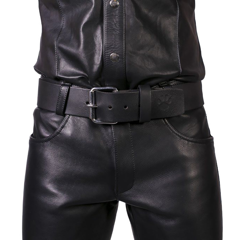 Prowler RED Leather Jeans Black 32 in.