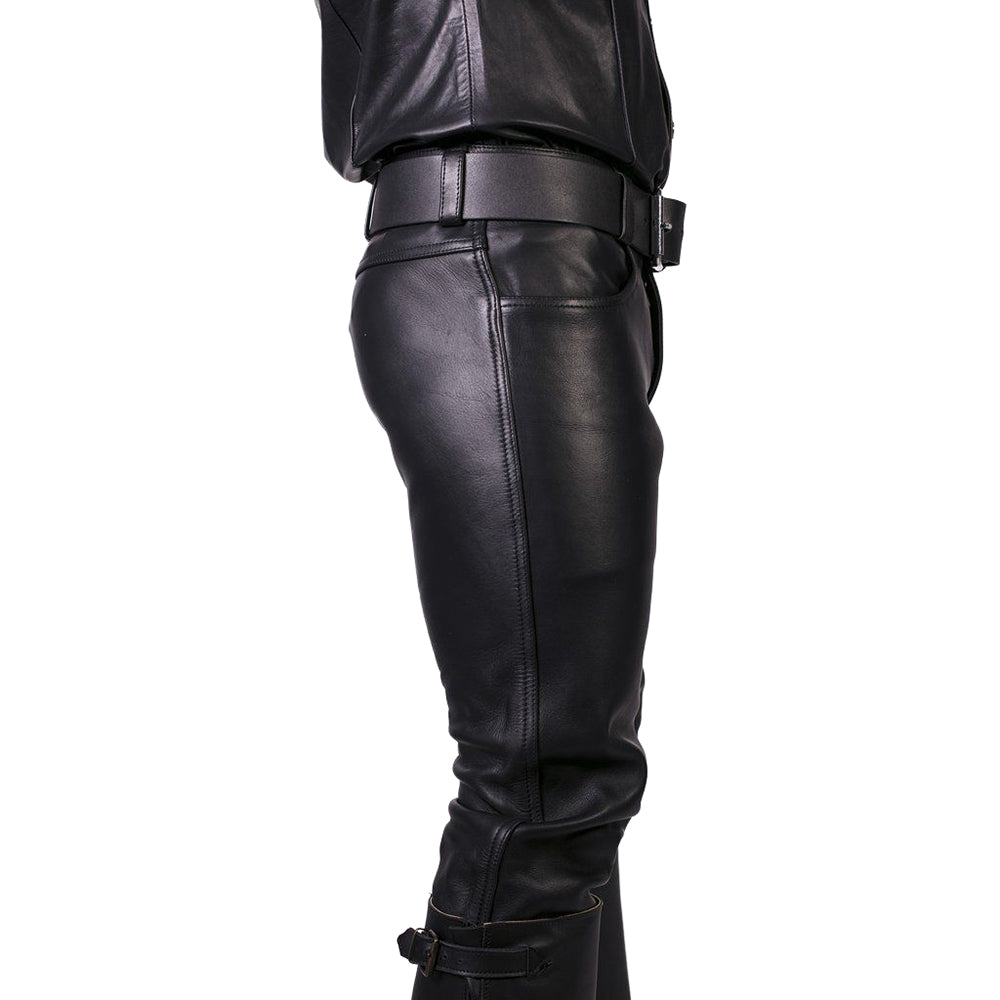 Prowler RED Leather Jeans Black 34 in.
