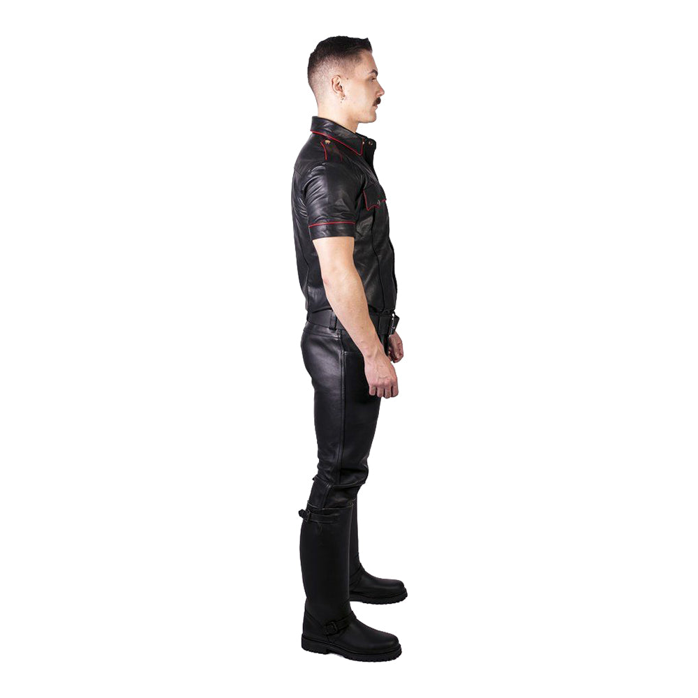 Prowler RED Leather Jeans Black 38 in.