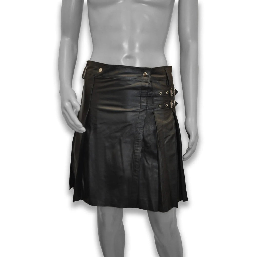 Prowler RED Leather Kilt Size 36-38