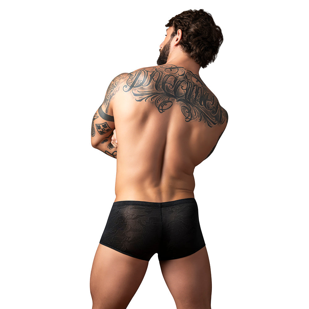 Male Power Kilauea Limited Edition Mini Short Black L