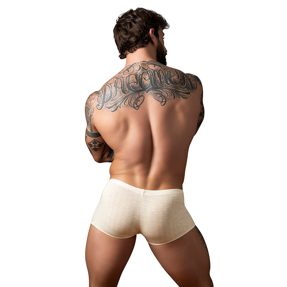 Male Power Mykonos Limited Edition Mini Short Ivory L