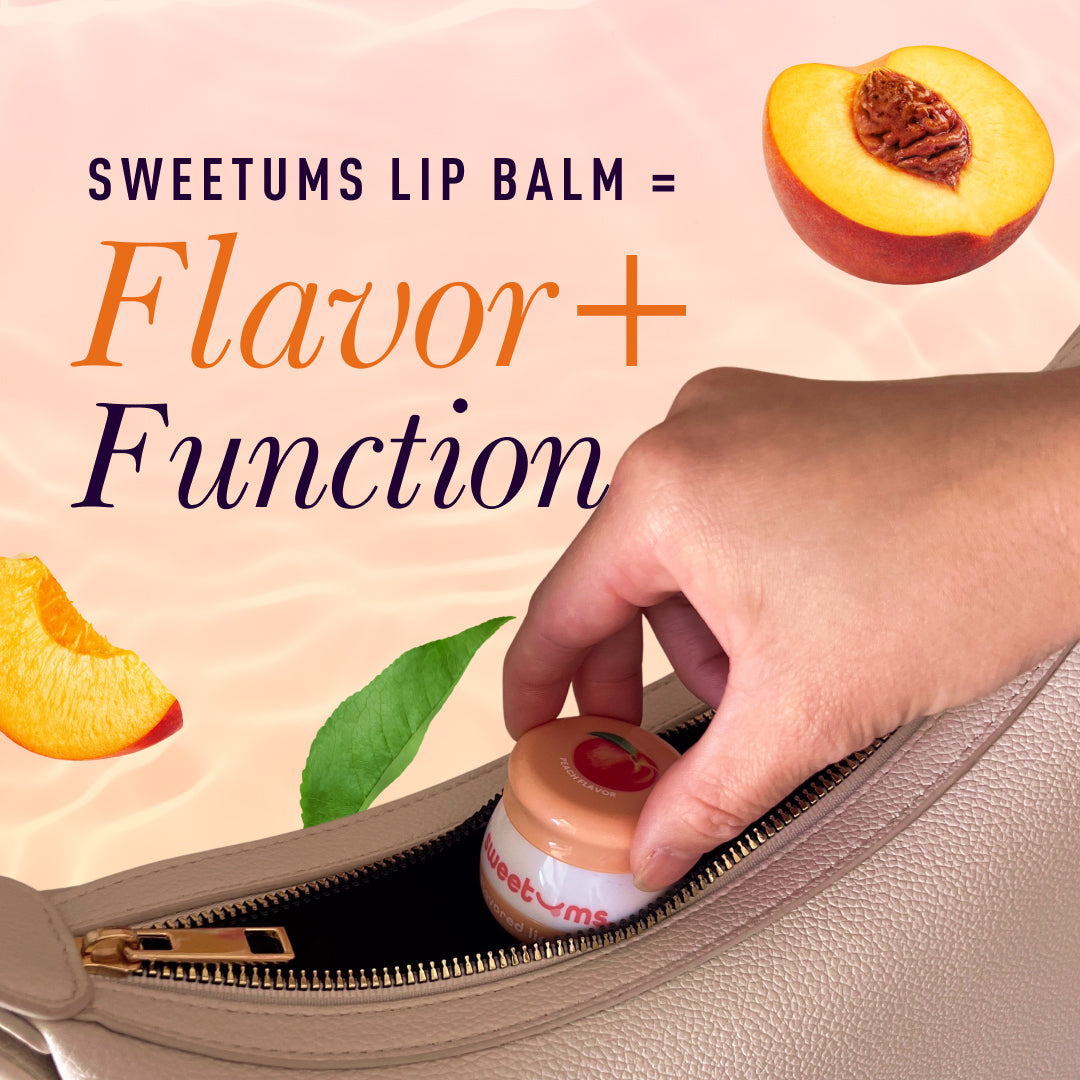 Sweetums Flavored Lip Balm Peach