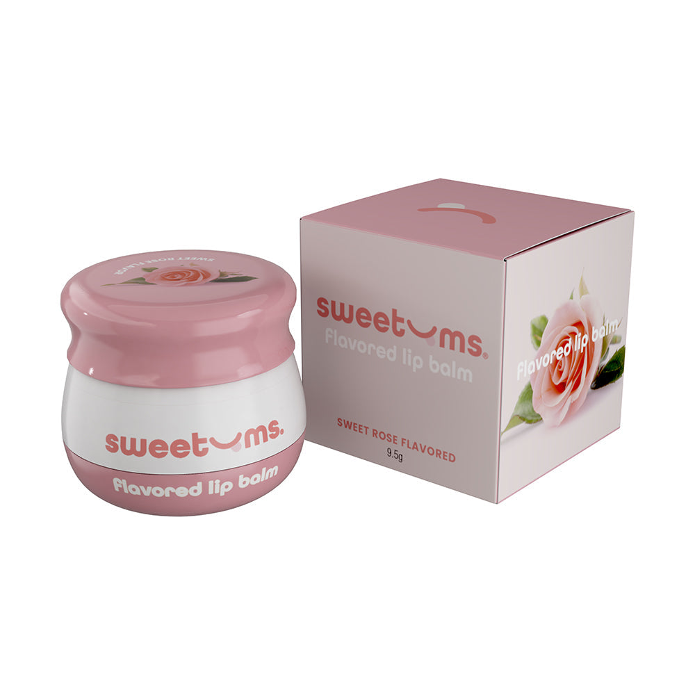 Sweetums Flavored Lip Balm Sweet Rose