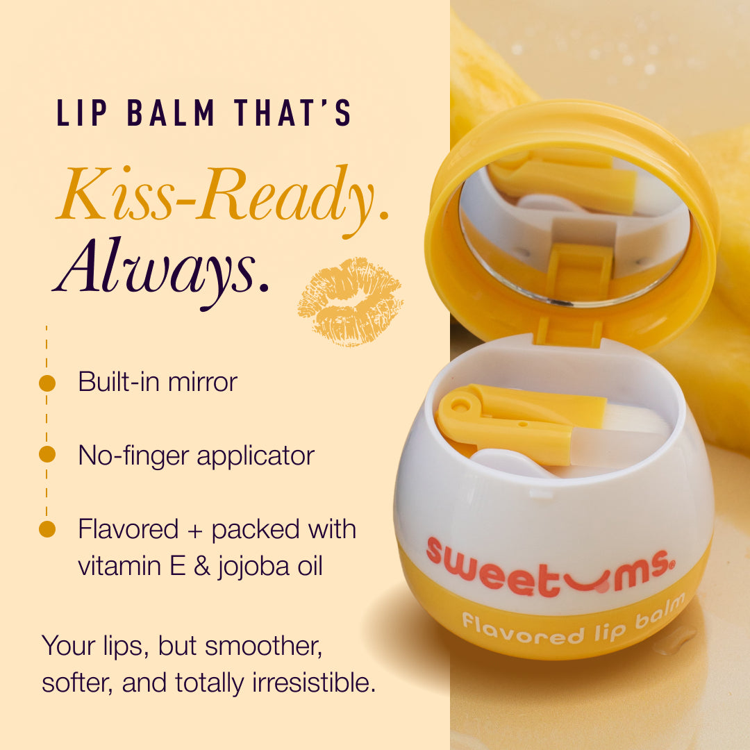 Sweetums Flavored Lip Balm Sweet Rose