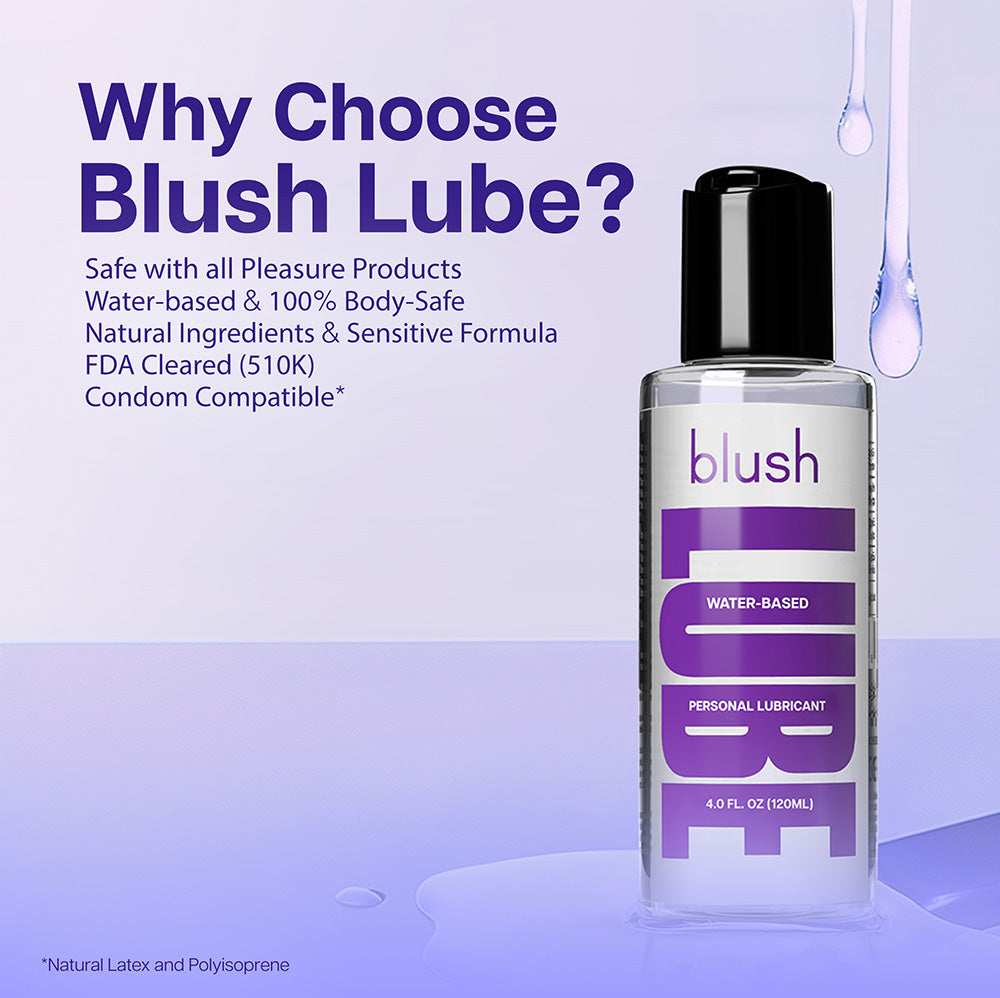 Blush Lube Water Based 4 oz.