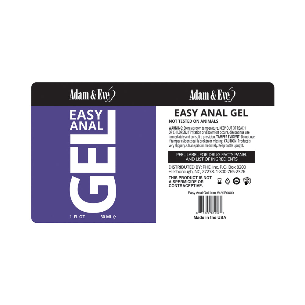 Adam & Eve Easy Anal Gel
