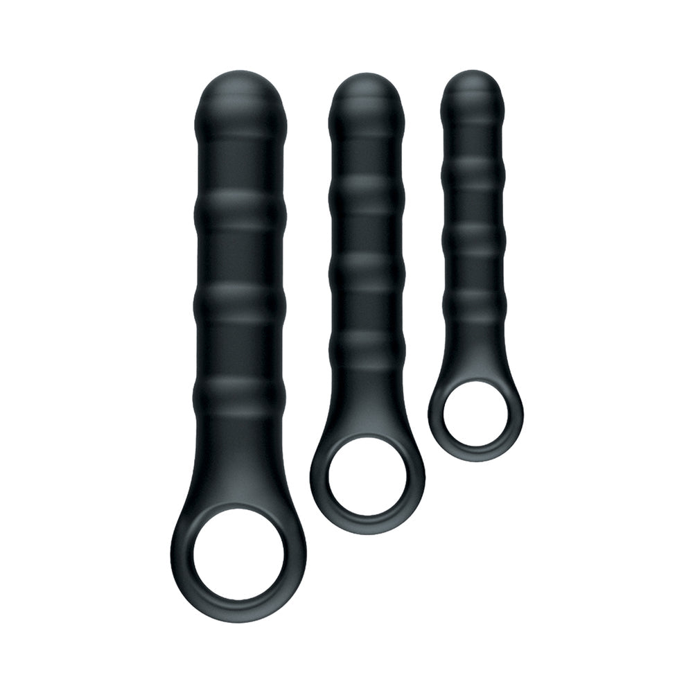 Ass-Sation Anal Wand Training Kit Black