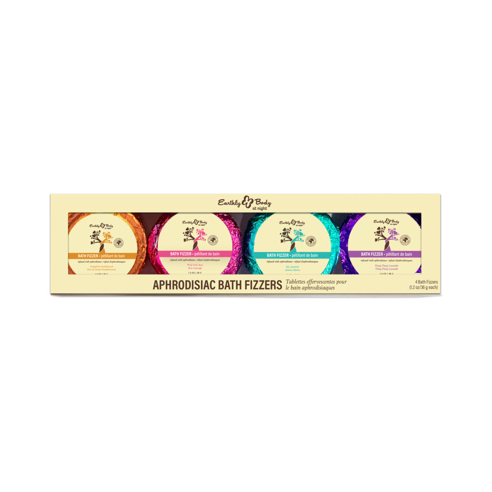 Earthly Body at Night Bath Fizzer Aphrodisiac Collection Set