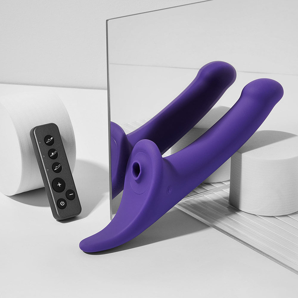 Strap-On-Me Multi Orgasm Dildo Medium Purple
