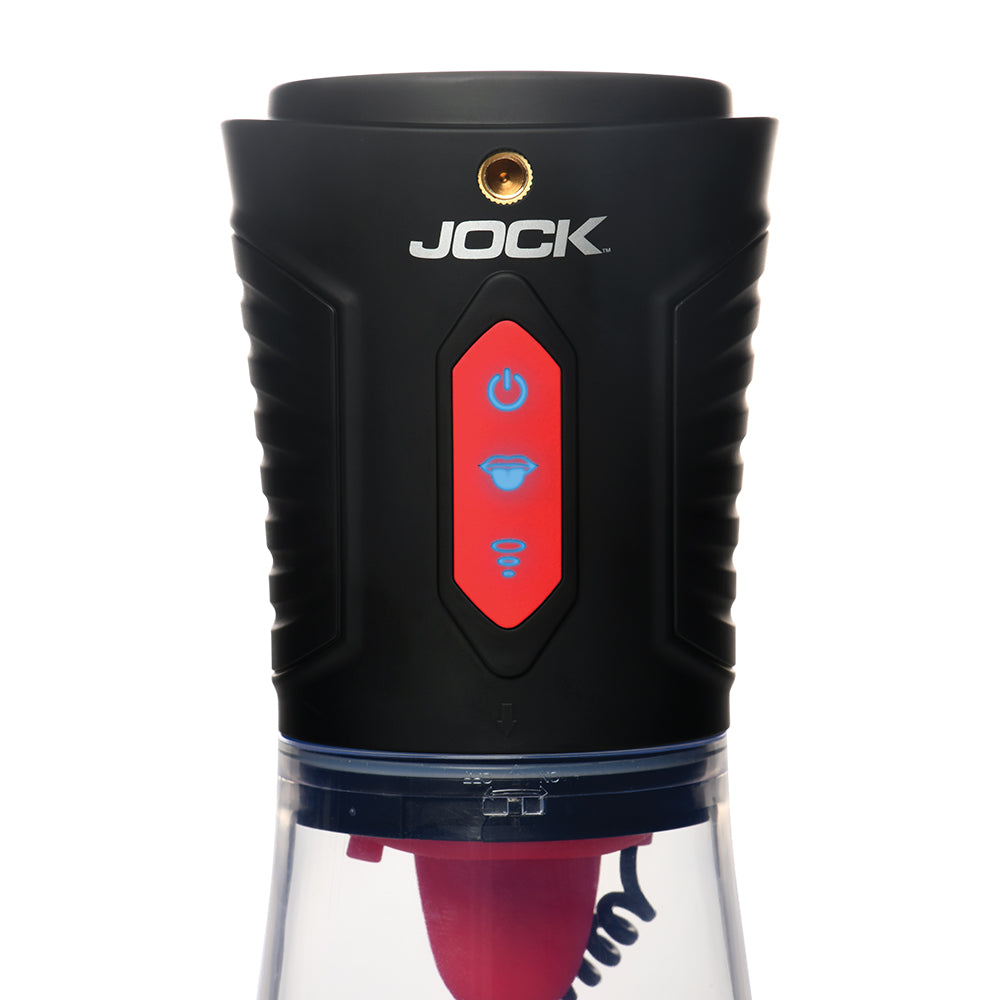 JOCK Advanced Blow Job Sucking, Licking, & Vibrating Masturbator