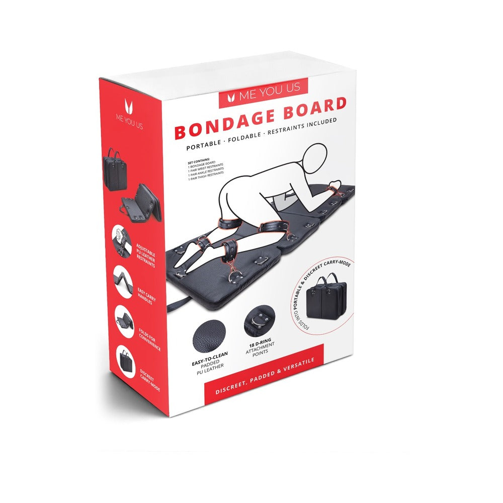Me You Us Bondage Board with Restraints