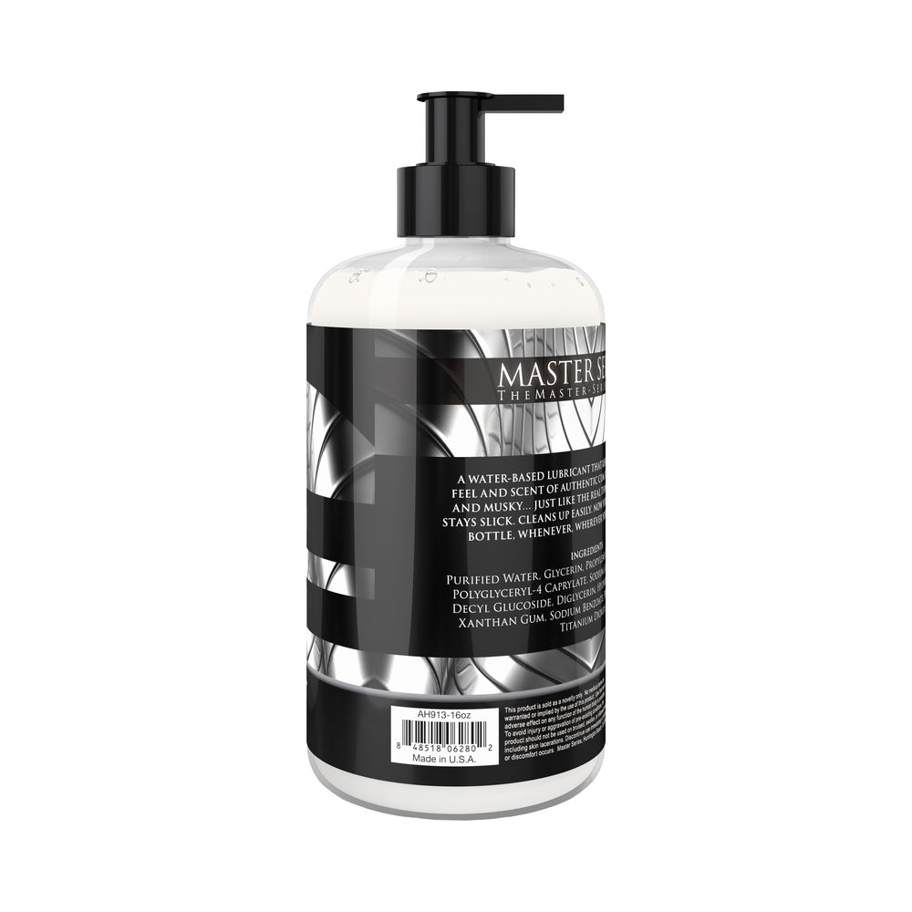 Master Series Jizz Cum-Scented Water-Based Lube 16 oz.